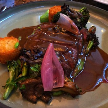 The Mackenzie Room - Bison. Oh yum. Perfect cook too! - Canadian (New) Near Me - Vancouver, British Columbia The Mackenzie Room - Bison. Oh yum. Perfect cook too! - Canadian (New) Near Me - Vancouver, British Columbia