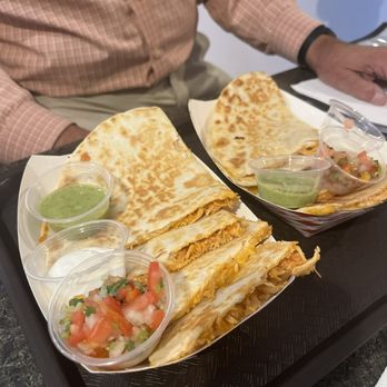 Whitecliff Vineyard - The BEST chicken quesadillas ever - Wineries Near Me - Gardiner, New York