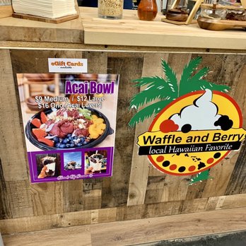 Waffle and Berry - Counter - Waffles Near Me - Honolulu, Hawaii