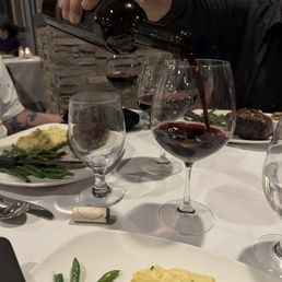 Wine selection was wonderful.