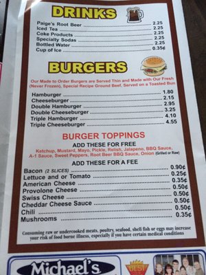 Menu photo 7 Paige's Root Beer Lecanto, FL Menu photo 7 Paige's Root Beer Lecanto, FL