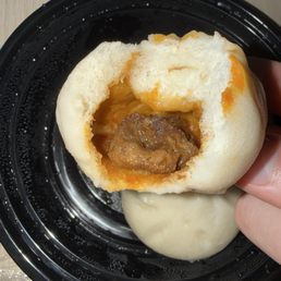Pork bao bun Pork bao bun