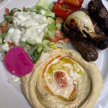 Alyan's Restaurant - Kibbi Platter - Middle Eastern Near Me - Philadelphia, Pennsylvania