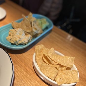 R+D Kitchen - Dip Duo with extra chips - New American Near Me - Yountville, California R+D Kitchen - Dip Duo with extra chips - New American Near Me - Yountville, California