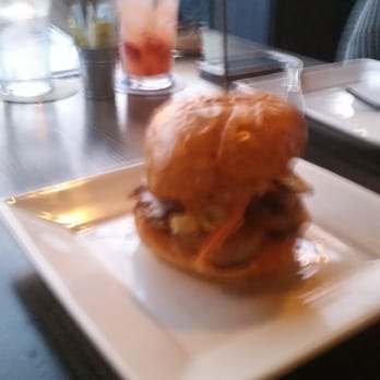 Bosscat Kitchen & Libations - Blurry but delicious. Pancetta wins! - New American Near Me - Irvine, California Bosscat Kitchen & Libations - Blurry but delicious. Pancetta wins! - New American Near Me - Irvine, California