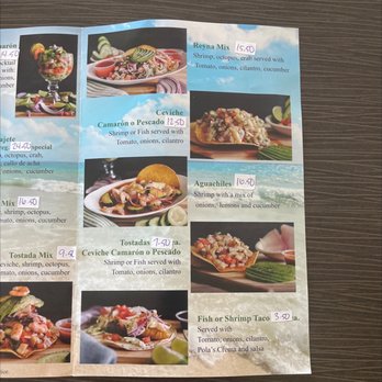 Pola's Mariscos - Menu 7/7/22 - Seafood Near Me - Montclair, California