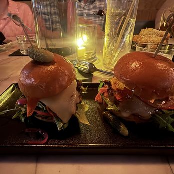 Stone Groove Stillhouse - Duo of wagyu sliders - Distilleries Near Me - Anaheim, California Stone Groove Stillhouse - Duo of wagyu sliders - Distilleries Near Me - Anaheim, California