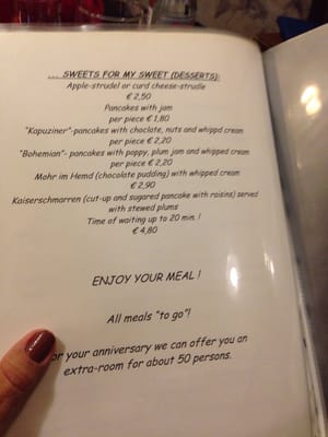 Menu photo 1 Steirerhof Vienna, 9
