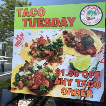 California Burritos - Daily specials - Mexican Near Me - Burlington, North Carolina
