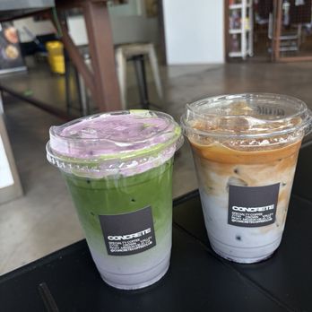 Concrete Coffee - Blueberry matcha & blueberry latte - Coffee & Tea Near Me - Mission Viejo, California Concrete Coffee - Blueberry matcha & blueberry latte - Coffee & Tea Near Me - Mission Viejo, California