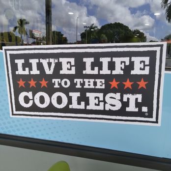 Jeremiah's Italian Ice - Window sign - Desserts Near Me - Lighthouse Point, Florida