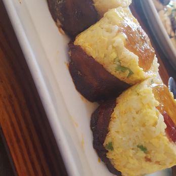 Fig Tree Cafe - bacon wrapped breakfast sushi - Breakfast & Brunch Near Me - San Diego, California Fig Tree Cafe - bacon wrapped breakfast sushi - Breakfast & Brunch Near Me - San Diego, California