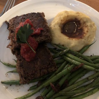 Root & Bone Indianapolis - short rib meatloaf - American Near Me - Indianapolis, Indiana Root & Bone Indianapolis - short rib meatloaf - American Near Me - Indianapolis, Indiana