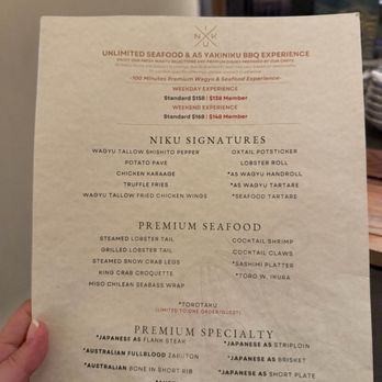 NIKU X - Seafood Near Me - New York, New York