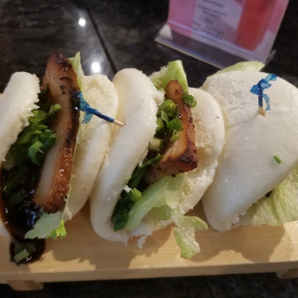 Noodle Boulevard - The Bao. Come 1 bao per order. This picture is 3 order - Ramen Near Me - Cary, North Carolina Noodle Boulevard - The Bao. Come 1 bao per order. This picture is 3 order - Ramen Near Me - Cary, North Carolina