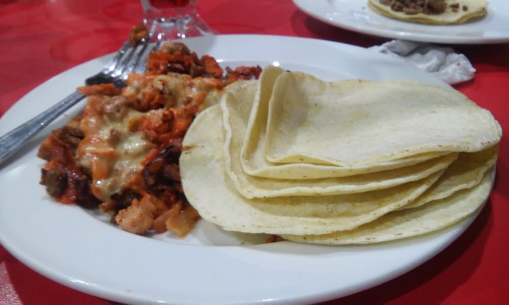 Los auténticos tacos al pastor