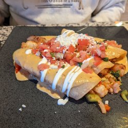 La Catrina Cocina Mexicana - Loaded seafood enchiladas
