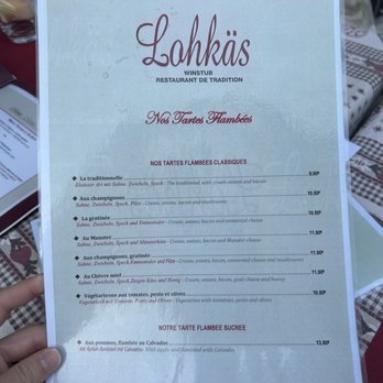 Lohkäs - menu - Alsatian Near Me - Strasbourg, 67