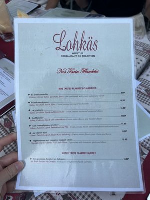 Menu photo 3 Lohkäs Strasbourg, 67