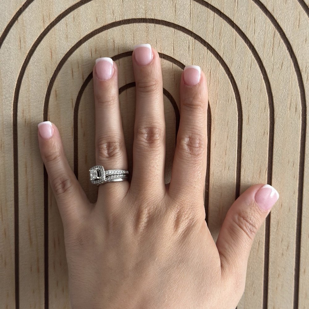156 Nail Spa - SNS Powder - French - Nail Salons Near Me - Floral Park, New York 156 Nail Spa - SNS Powder - French - Nail Salons Near Me - Floral Park, New York