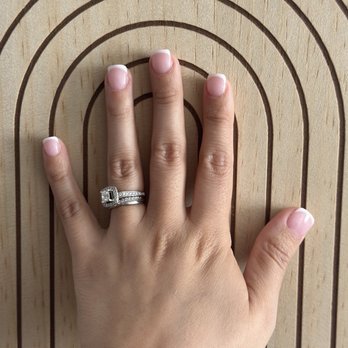 156 Nail Spa - SNS Powder - French - Nail Salons Near Me - Floral Park, New York 156 Nail Spa - SNS Powder - French - Nail Salons Near Me - Floral Park, New York