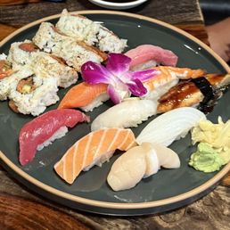 Fabulous variety of nigiri and rolls Fabulous variety of nigiri and rolls