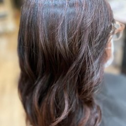 Hair color in relatively darker lighting Hair color in relatively darker lighting