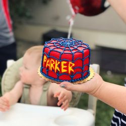 Ridleys Family Markets - Spider-Man smash cake