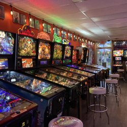 The Pinball Palace - Upon entering this is what you see...colors, lights, sounds, fun environment.