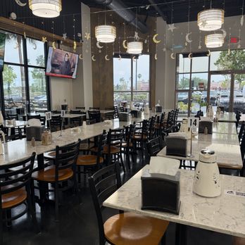 Maroush  Food - inside seating - Mediterranean Near Me - Orlando, Florida