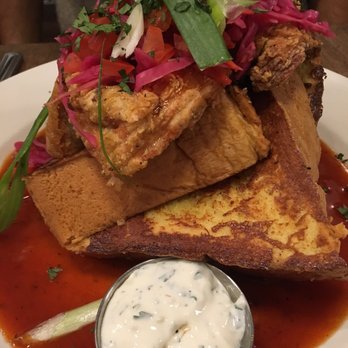 Jam Cafe on Beatty - Chicken french toast - Breakfast & Brunch Near Me - Vancouver, British Columbia