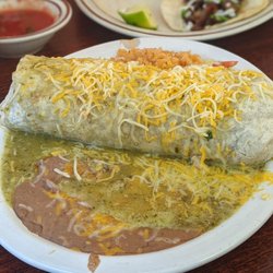 Taqueria El Huarache - Chili Verde Burrito!