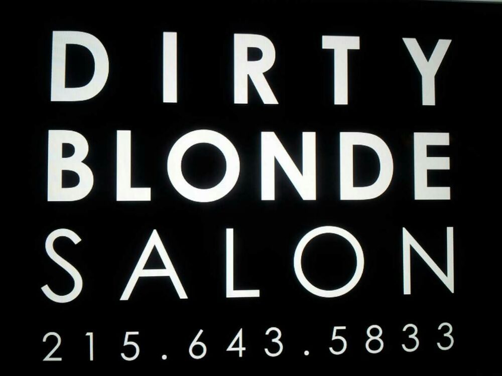 Dirty Blonde Salon Logo
