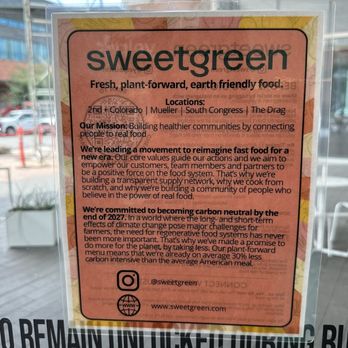 sweetgreen - Healthy Salads, Wraps, and Bowls - Salad Near Me - Austin, Texas