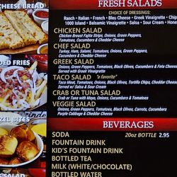 Mancino's Grinders & Pizza - Menu