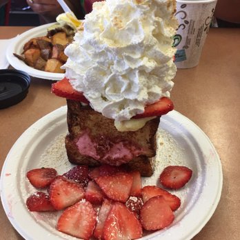 Button Up Cafe - Dat strawberry french toast doe - Breakfast & Brunch Near Me - Pearl City, Hawaii Button Up Cafe - Dat strawberry french toast doe - Breakfast & Brunch Near Me - Pearl City, Hawaii