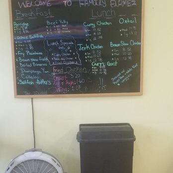 Family Flamez Restaurant - Inside menu board - Pasta Shops Near Me - Fairfield, Connecticut
