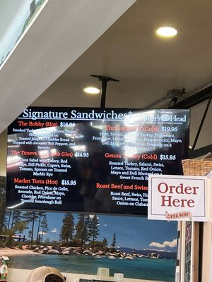 Menu photo 1 Tahoe Central Market Kings Beach, CA Menu photo 1 Tahoe Central Market Kings Beach, CA