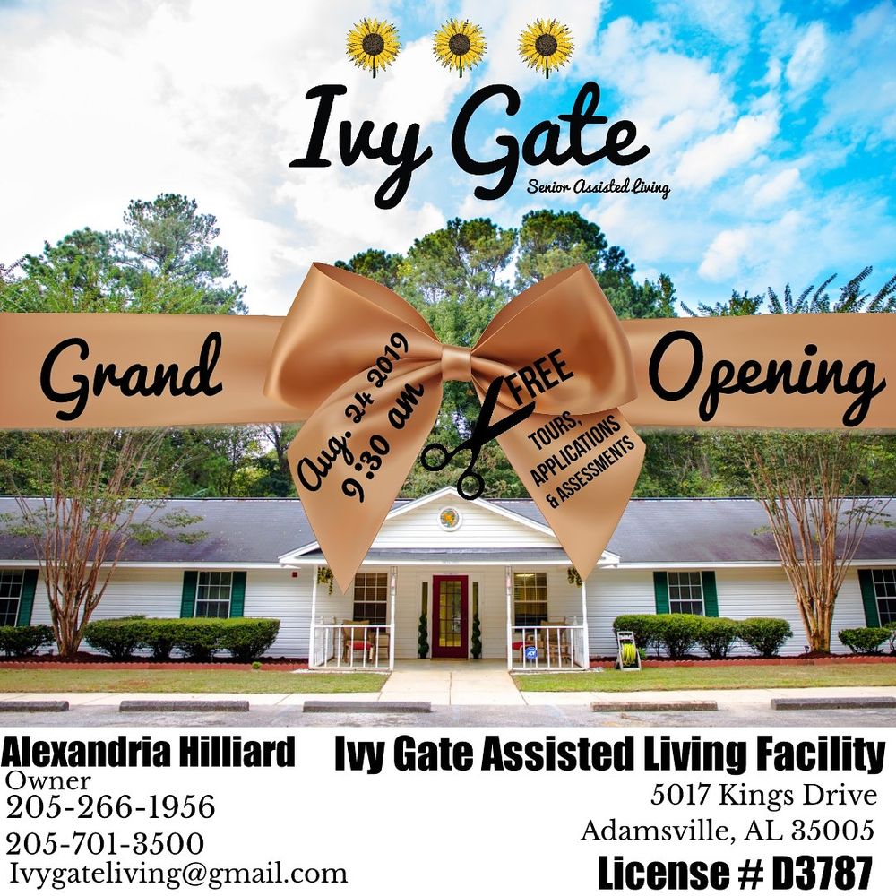 IVY GATE SENIOR ASSISTED LIVING Updated June 2024 5017 Kings Dr