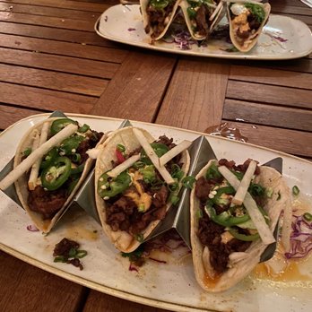 Monkeypod Kitchen by Merriman - Bulgogi Pork Tacos - New American Near Me - Kihei, Hawaii