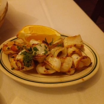 LA Paella - Baked Calamari with a perfect crisp taste. I tried to stop eating it all but I couldn't stop. Delicious - Spanish Near Me - Los Angeles, California