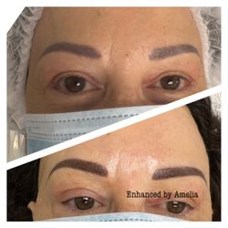 Enhanced by Amelia - Annual Touchup to bring back those faded brows.