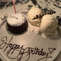 Birthday dessert Birthday dessert