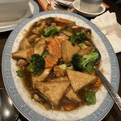 Hunan Gardens - Tofu with veggies