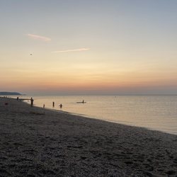 Cedar Beach Town Park - Sunset at Cedar Beach. Summer is going fast, catch those sunsets while you can.