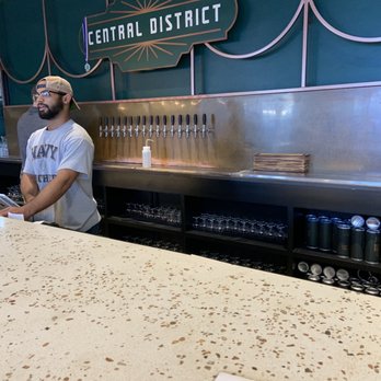 Central District Brewing - The bar area. - Breweries Near Me - Austin, Texas