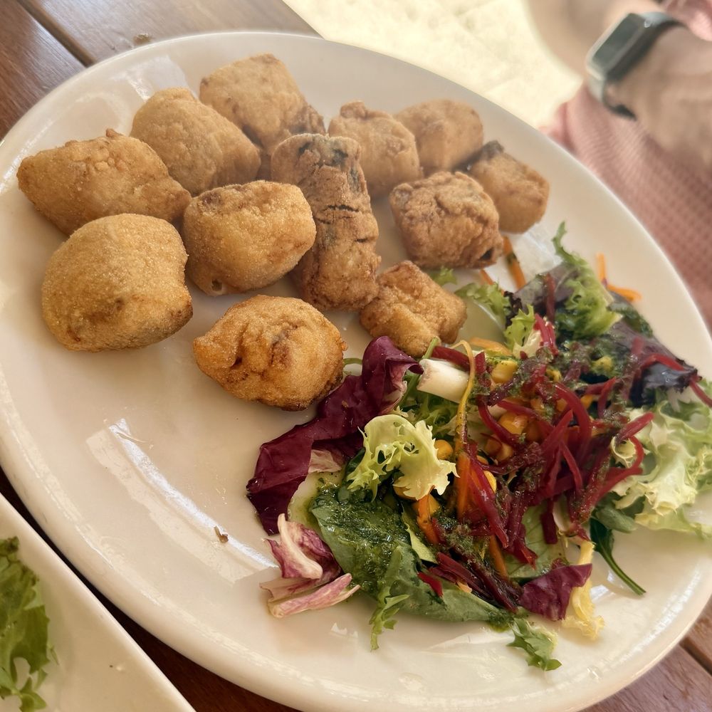 Belmonte - Sevillian adobo (pieces of fried marinated dogfish) - Tapas Bars Near Me - Seville, SE Belmonte - Sevillian adobo (pieces of fried marinated dogfish) - Tapas Bars Near Me - Seville, SE