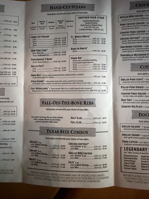 Menu photo 1 Texas Roadhouse Lancaster, PA Menu photo 1 Texas Roadhouse Lancaster, PA
