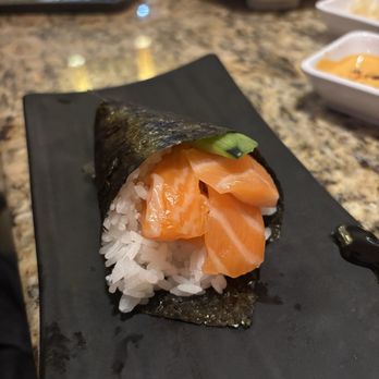 O-Dai-Ba - Salmon Hand Roll - Japanese Near Me - Rancho Cucamonga, California O-Dai-Ba - Salmon Hand Roll - Japanese Near Me - Rancho Cucamonga, California