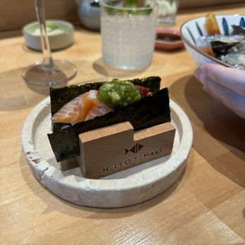 Hello Temaki - Salmon Hand roll - Sushi Bars Near Me - Elk Grove, California